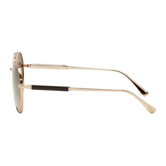 Tom Ford Gold Andes Sunglasses TOM FORD