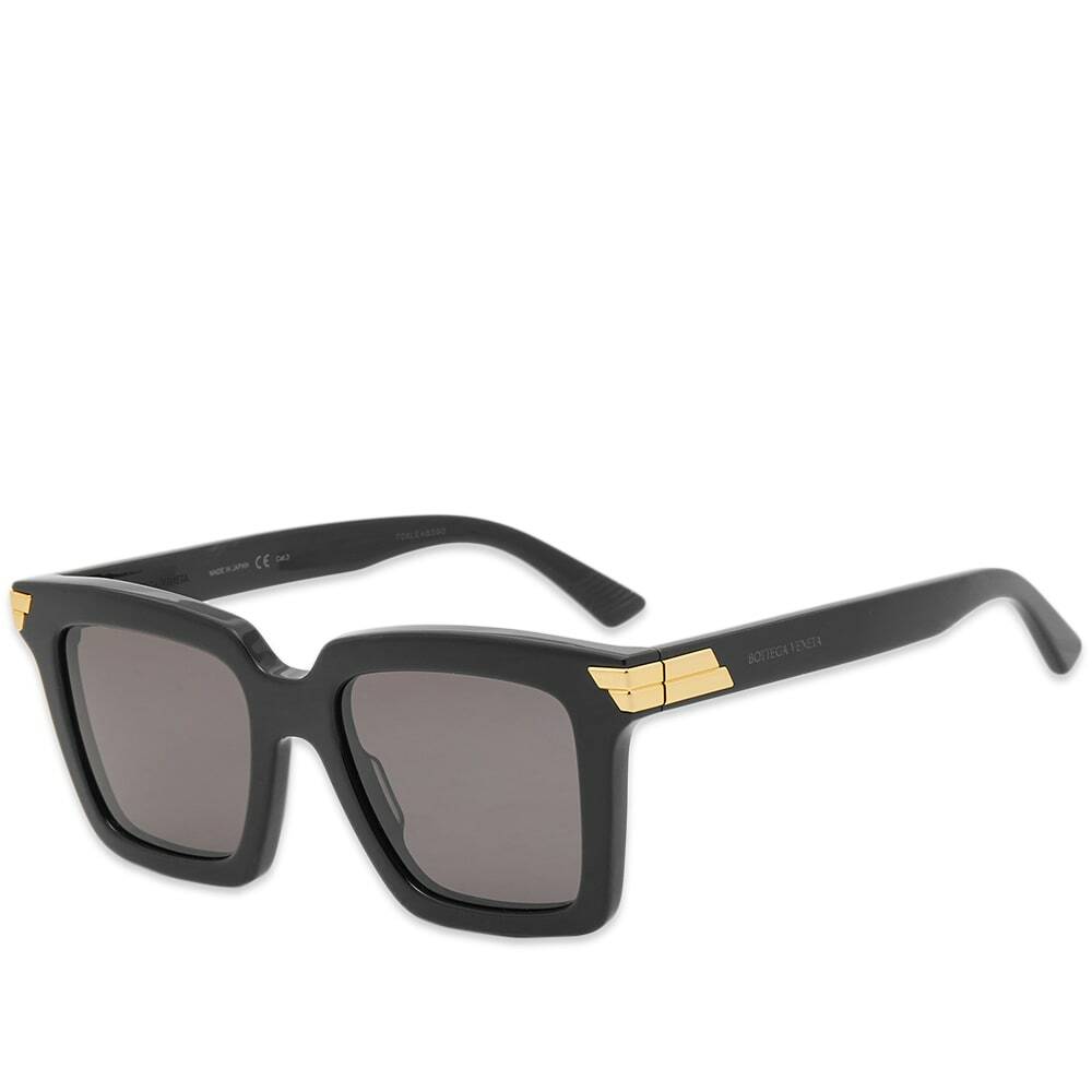 Bottega Veneta Eyewear Women's BV1005S Sunglasses in Black/Grey Bottega ...