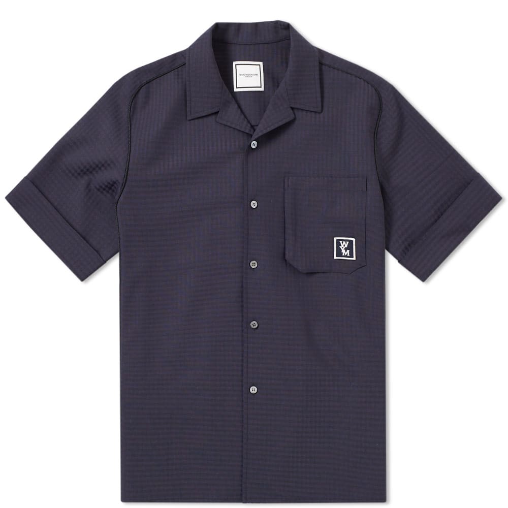 Wooyoungmi Short Sleeve Vacation W Logo Shirt Wooyoungmi