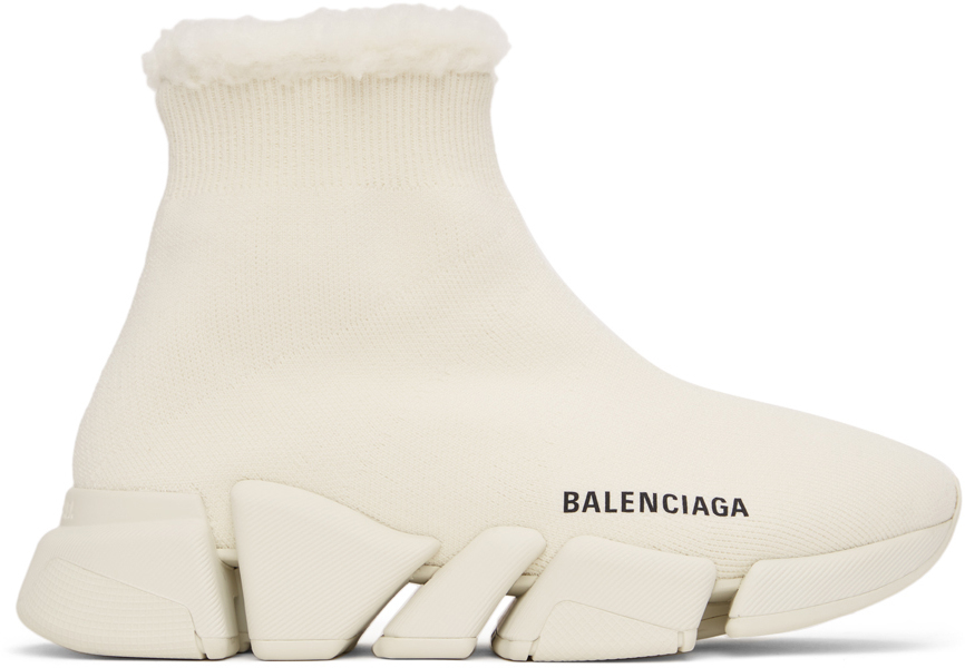 balenciaga off white shoes