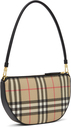 Burberry Beige Vintage Check Cotton Olympia Pouch