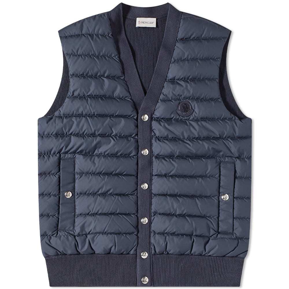 moncler knit vest