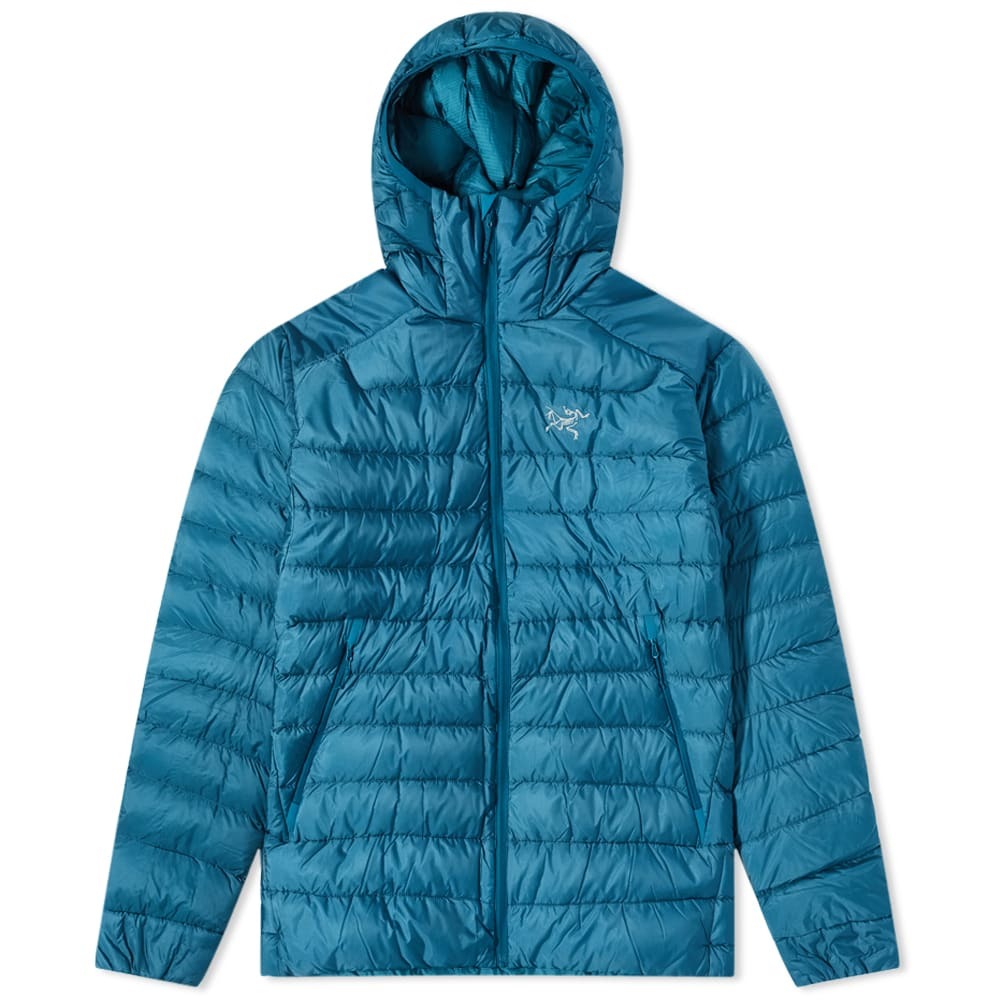 Arc'teryx Men's Cerium LT Hooded Down Jacket in Forcefield Arc'teryx