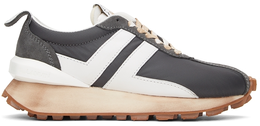 lanvin runners grey