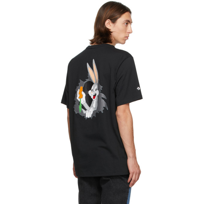 Converse Black Bugs Bunny Edition 80th Anniversary T-Shirt Converse