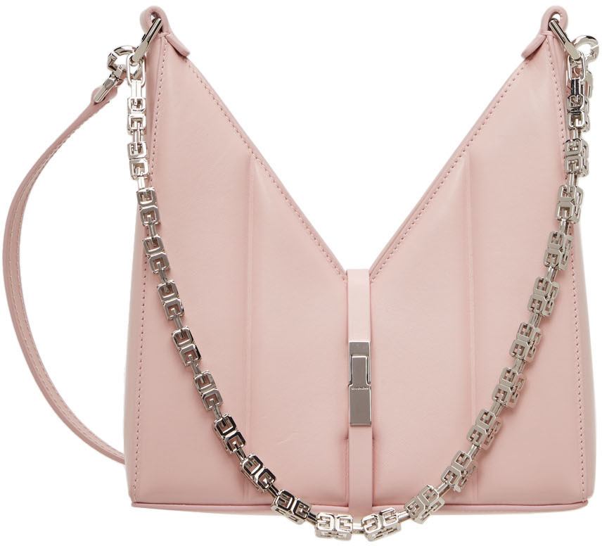 Givenchy Pink Mini Cut Out Shoulder Bag Givenchy