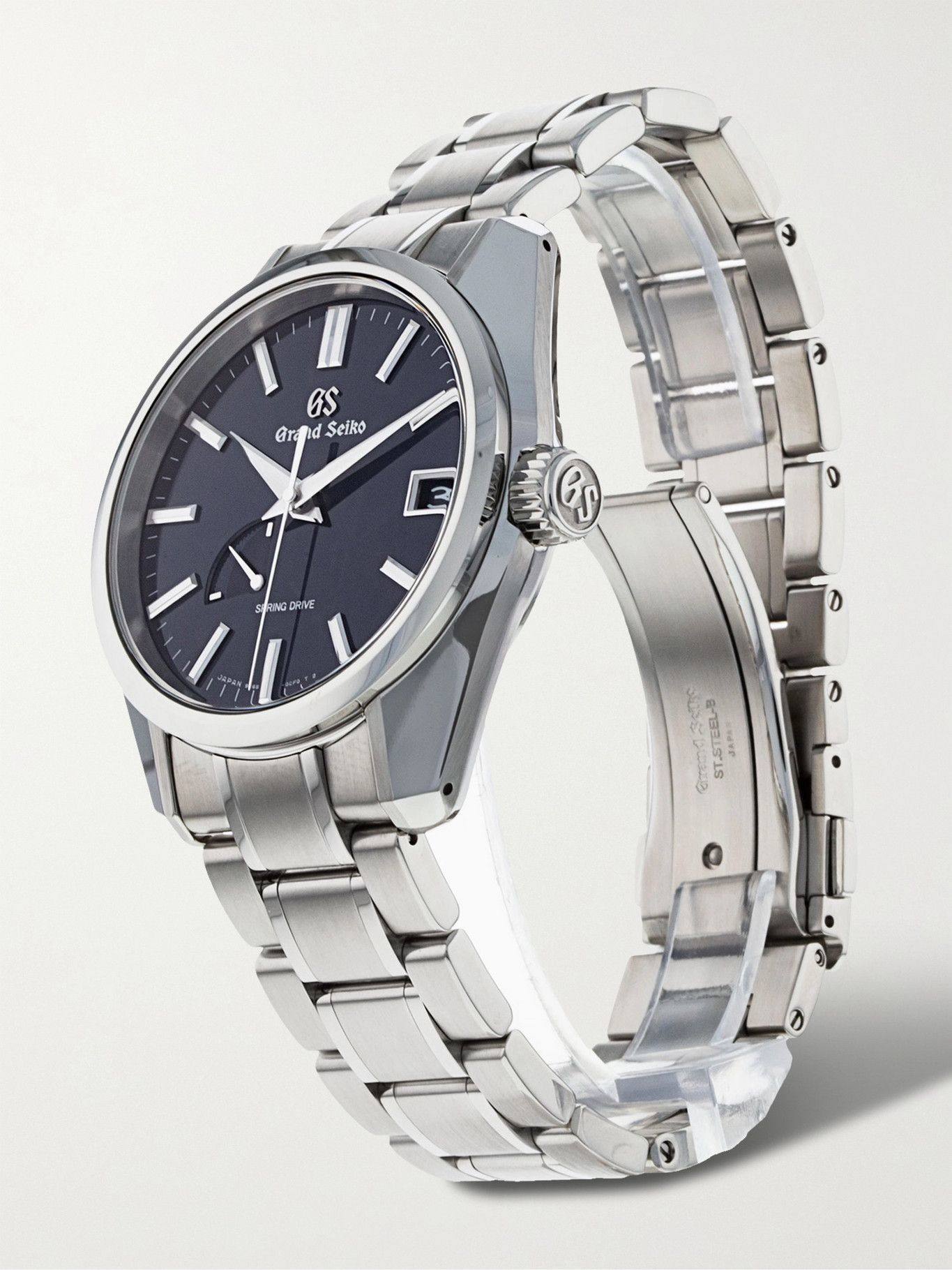 Grand Seiko - Pre-Owned 2020 Heritage Automatic 40mm Stainless Steel Watch,  Ref. No. SBGA375 Grand Seiko