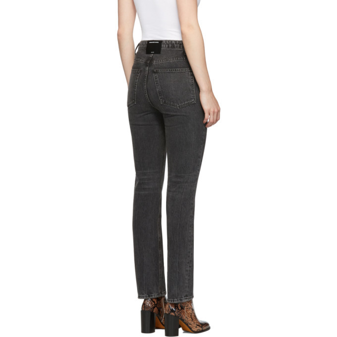 Alexander Wang Black Cult Flip Jeans 