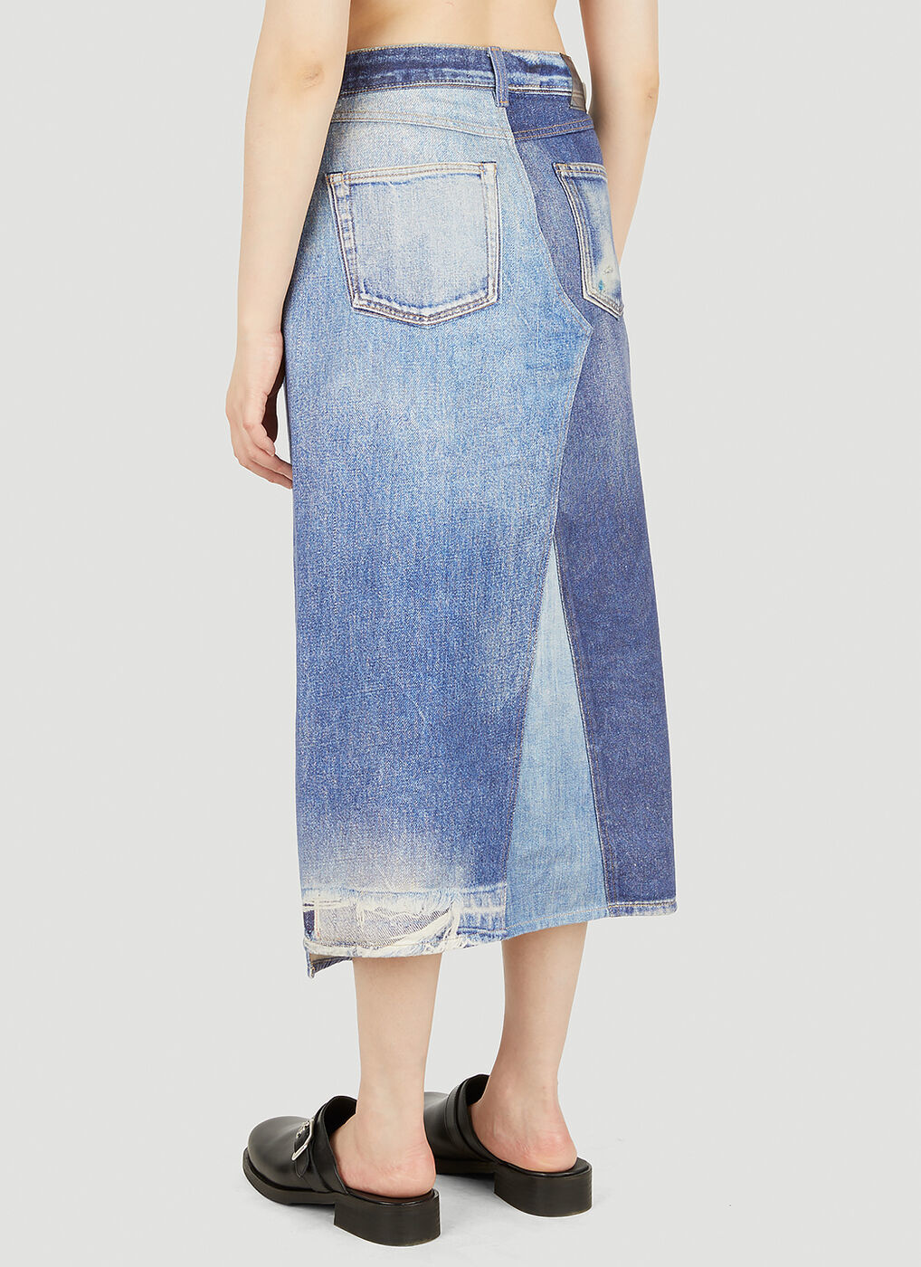 Craft Denim Skirt in Blue Our Legacy