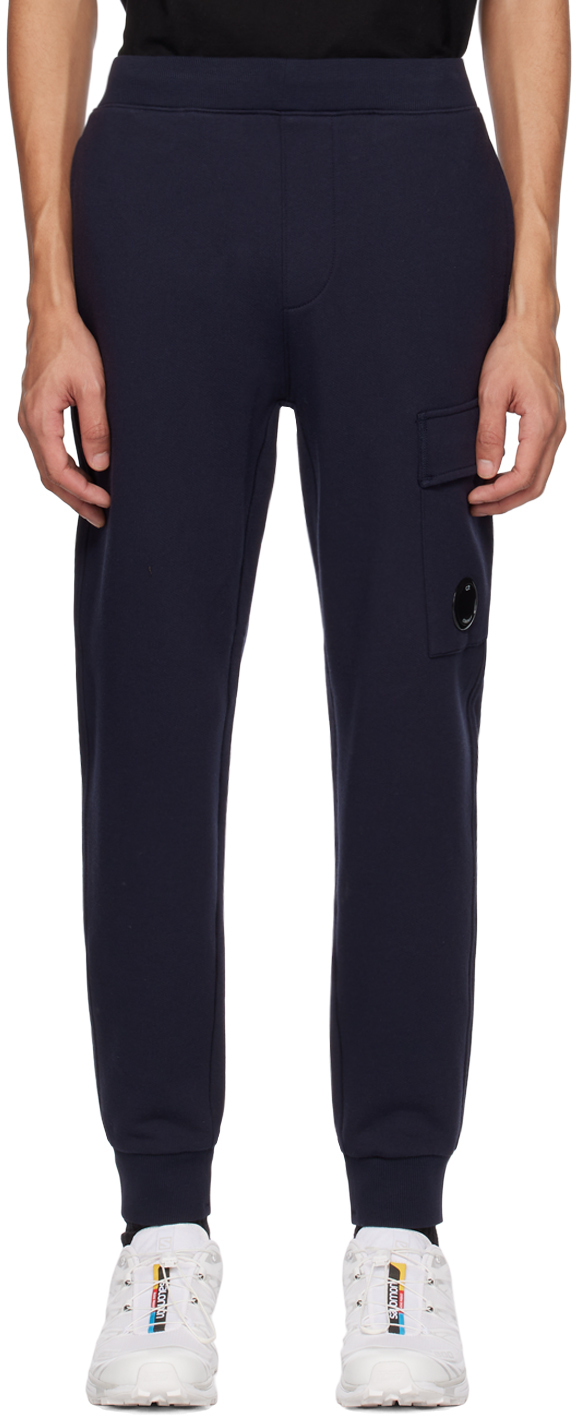 C.P. Company Navy Tapered Sweatpants C.P. Company