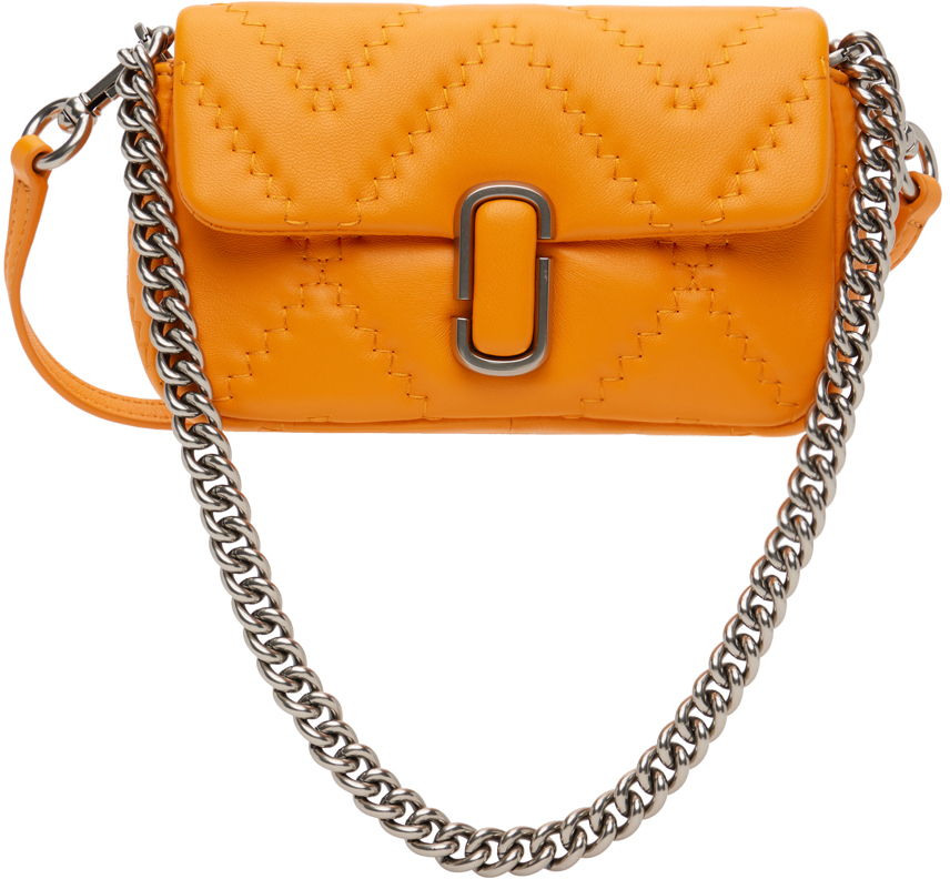 Marc Jacobs Orange Mini 'The J Marc' Bag Marc Jacobs