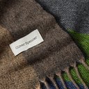 Oliver Spencer - Fringed Striped Knitted Scarf - Multi
