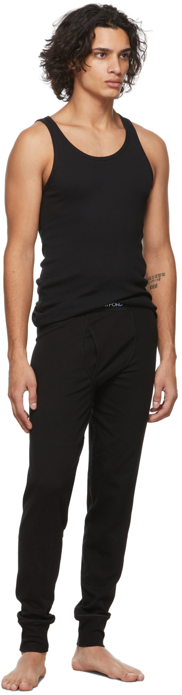 TOM FORD Black Long John Lounge Pants TOM FORD