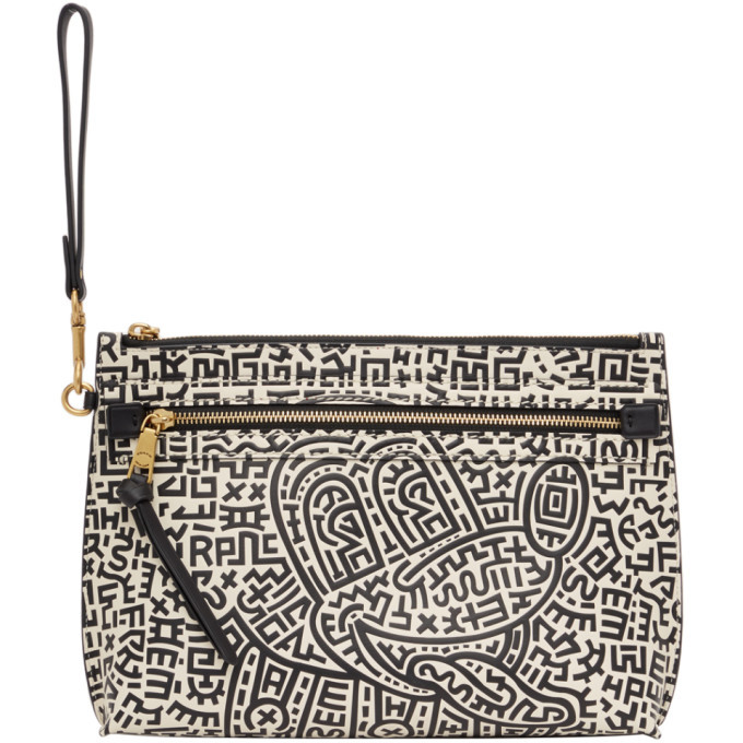 keith haring pouch