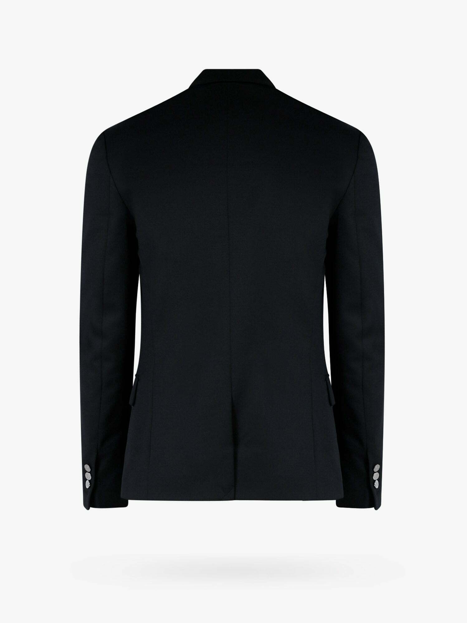 Balmain Blazer Black Mens Balmain