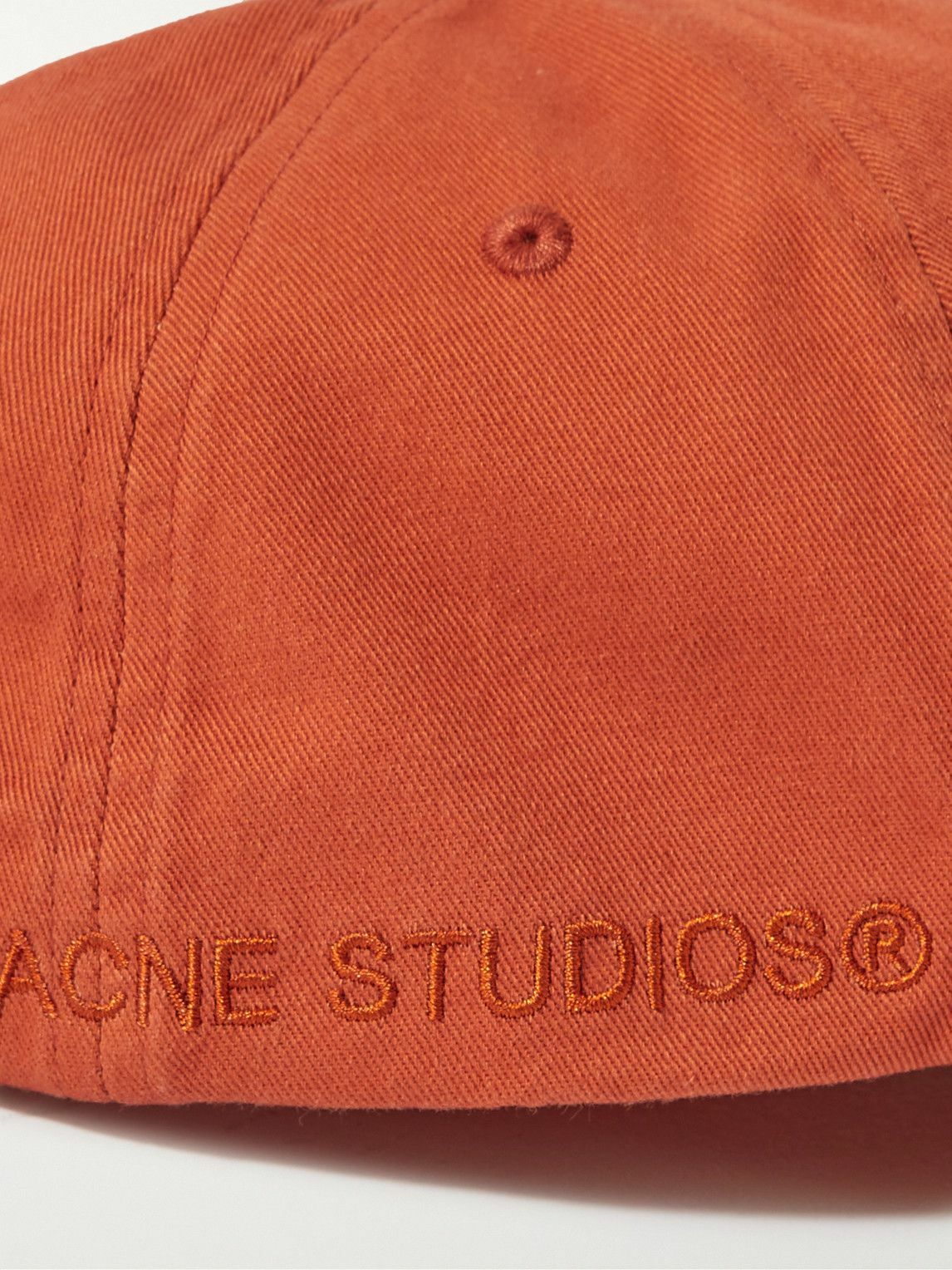 Acne Studios Carliy Embroidered CottonTwill Baseball Cap Acne Studios