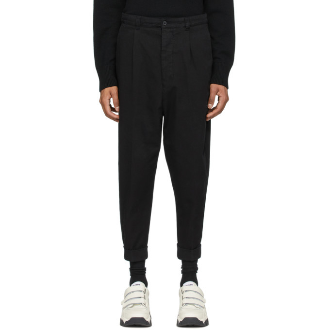 Oversized carrot fit trousers Clearance