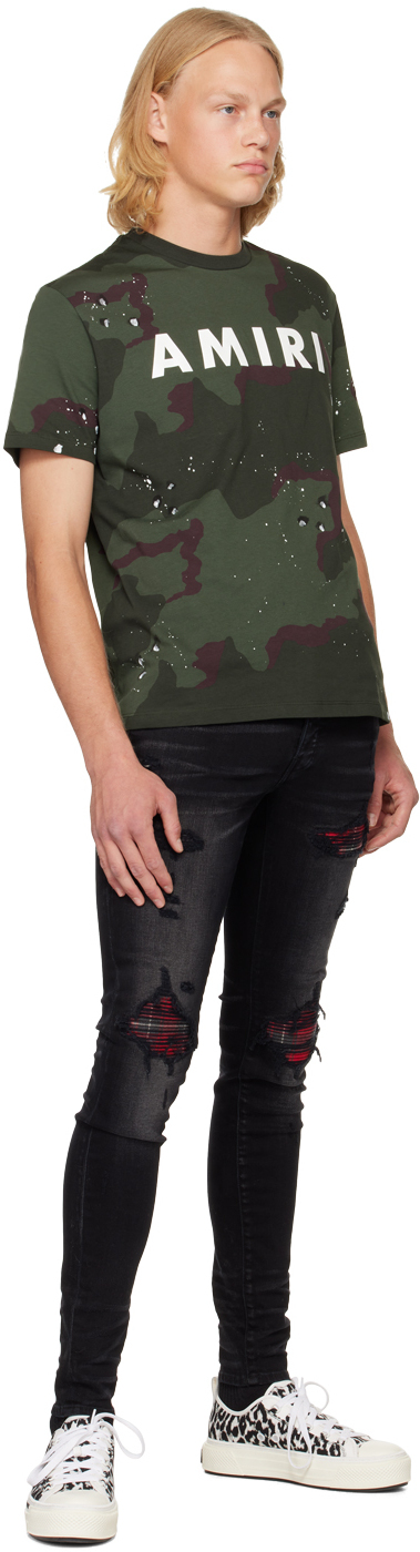 Coveri Moving Green Cotton T-Shirt
