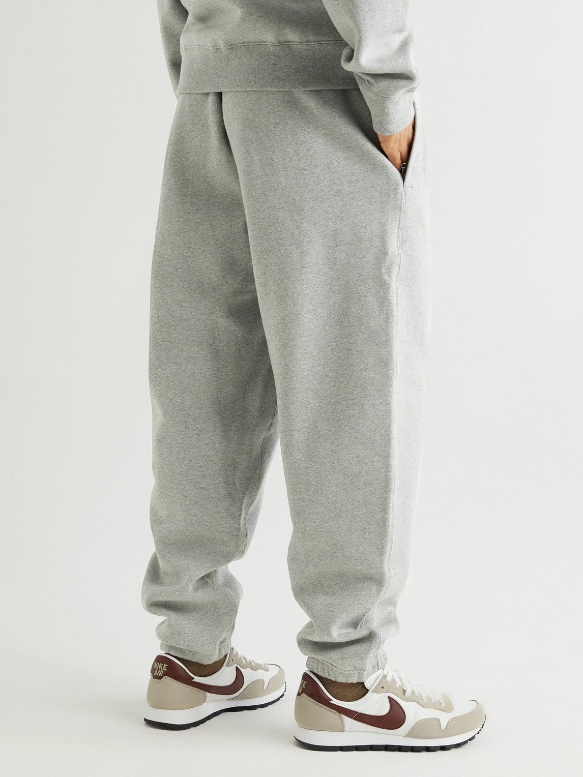 Nike NRG Tapered LogoEmbroidered CottonBlend Jersey Sweatpants