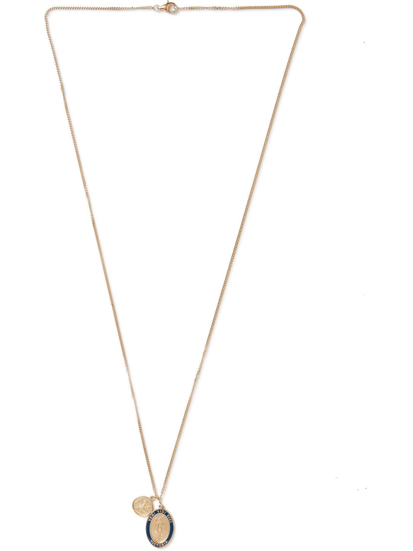 MIANSAI - Victoria Gold Vermeil and Enamel Necklace - Gold Miansai