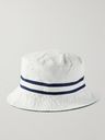 Polo Ralph Lauren - Reversible Embroidered Cotton-Twill Bucket Hat - White