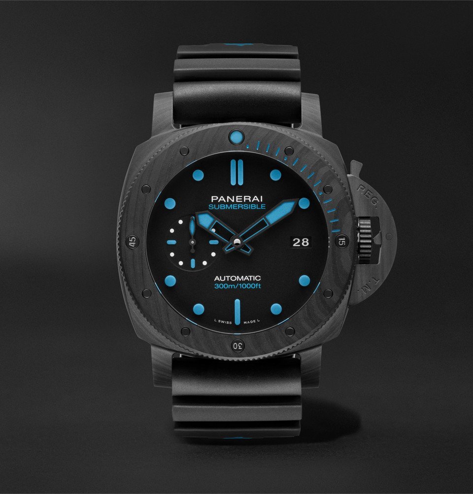 panerai submersible carbotech 42mm