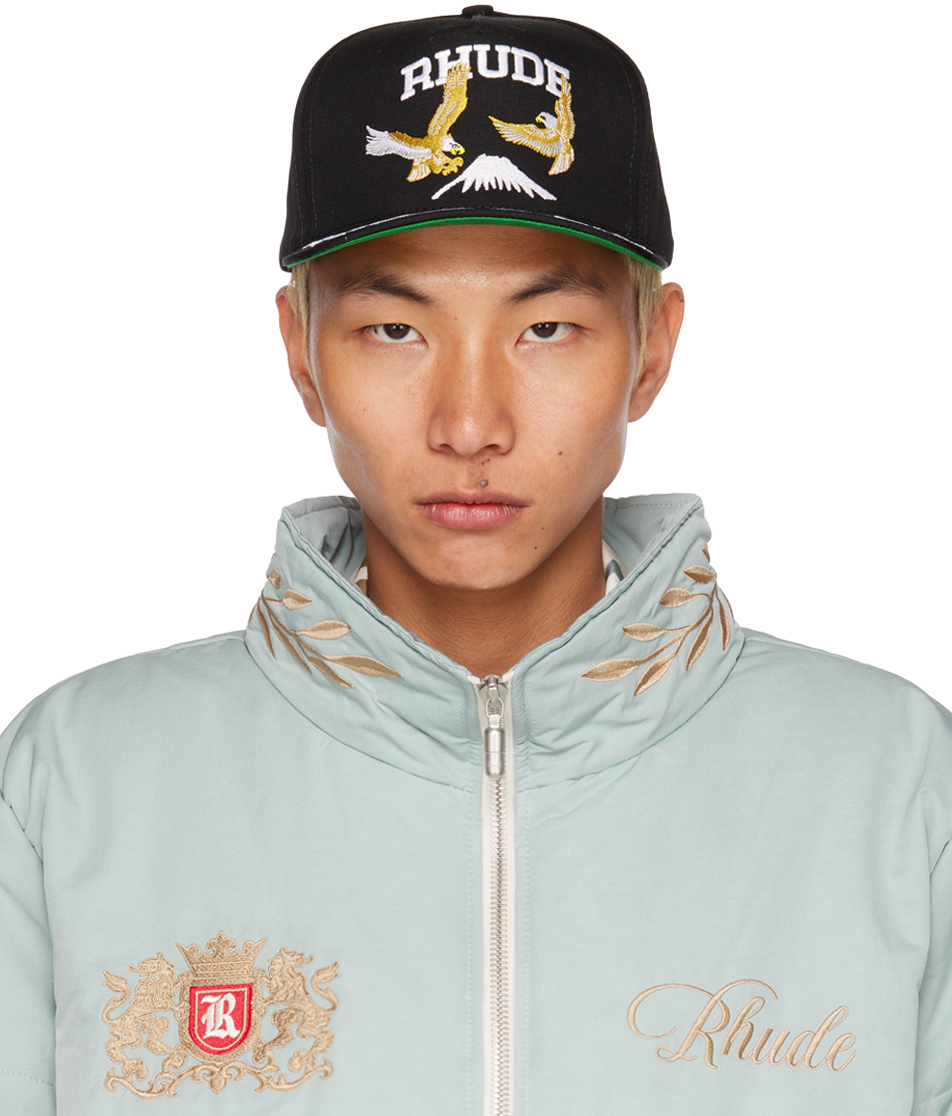 Rhude Black Eagle Souvenir Cap Rhude