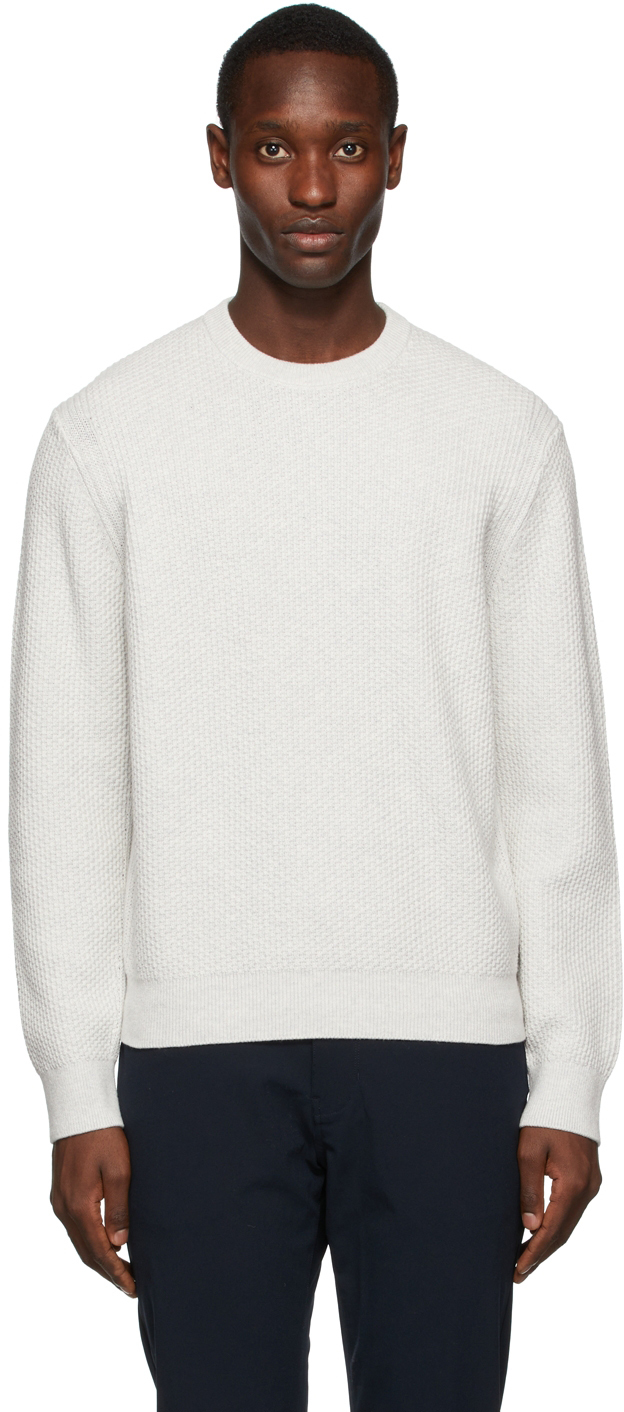 vince waffle knit sweater