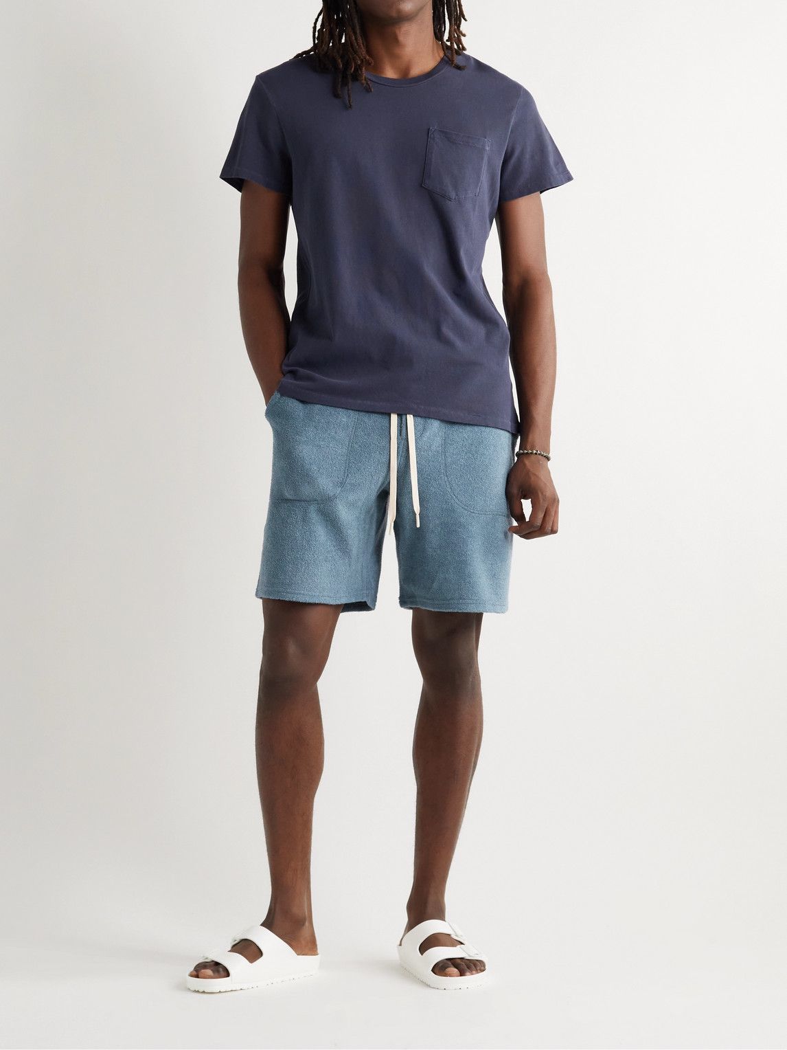 Outerknown - Hightide Straight-Leg Organic Cotton-Blend Terry ...