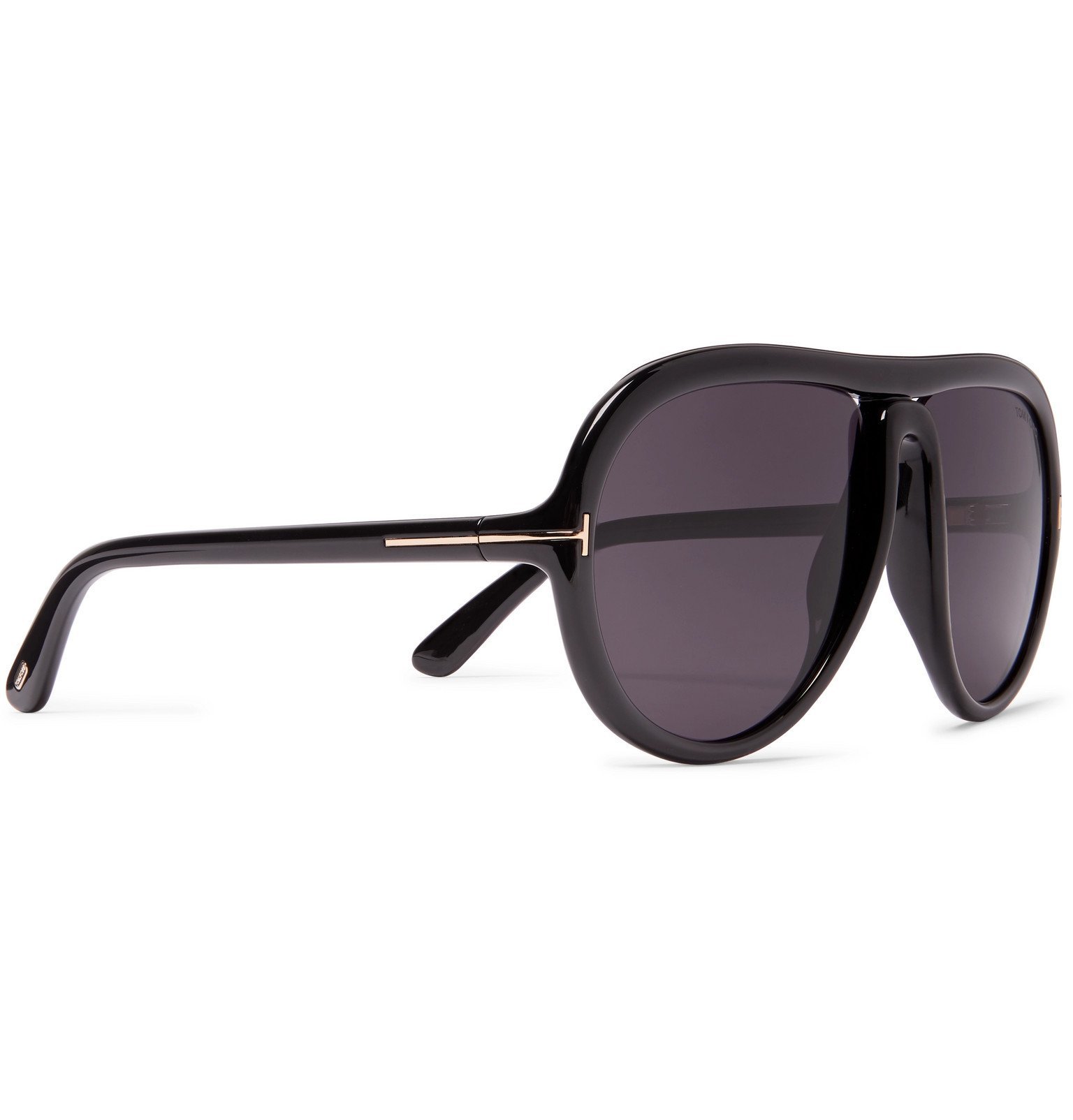 TOM FORD - Aviator-Style Acetate Sunglasses - Black TOM FORD