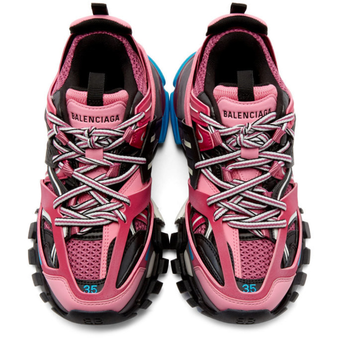 track runner balenciaga pink