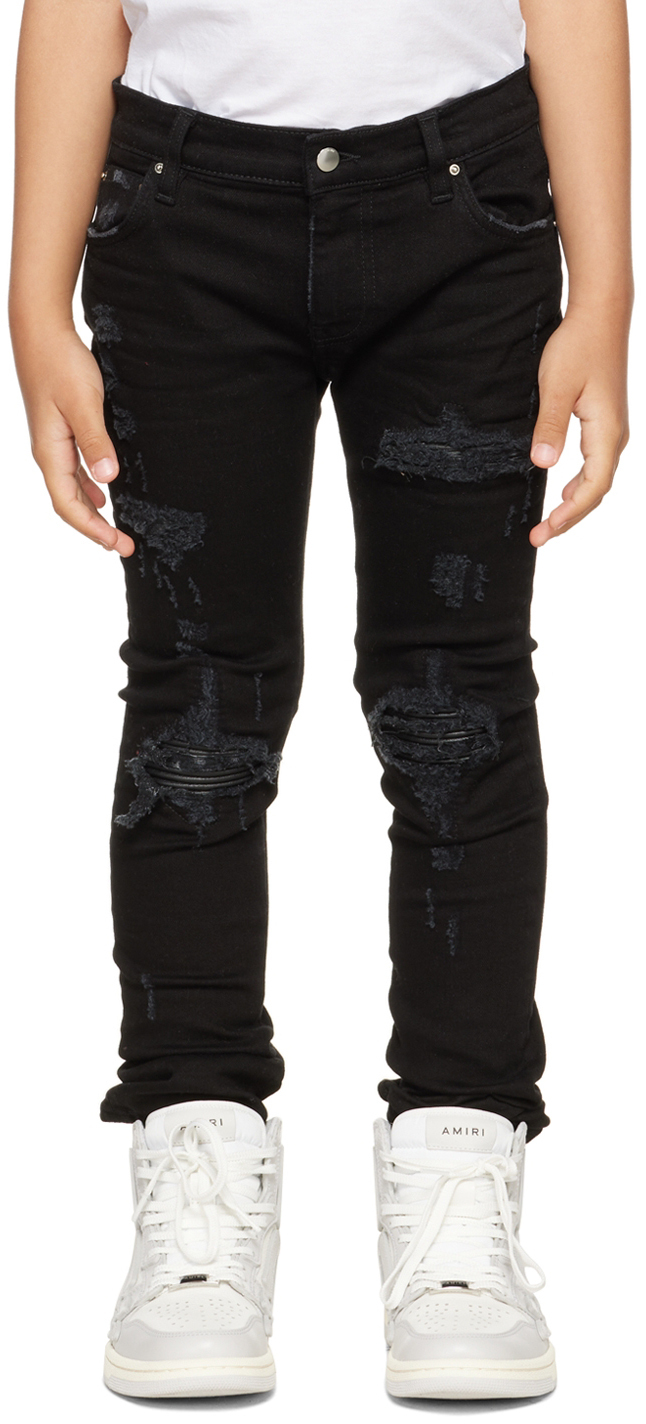 AMIRI Kids Black MX1 Jeans Amiri