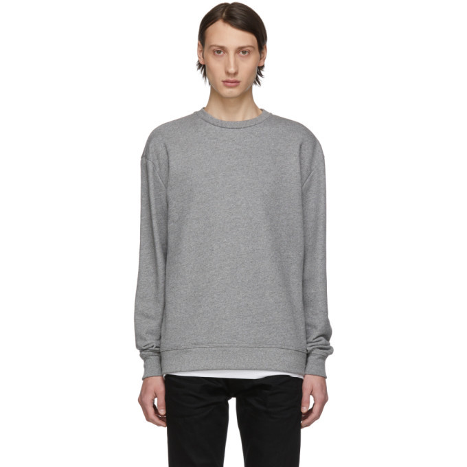 oversized crew neck sweatshirt