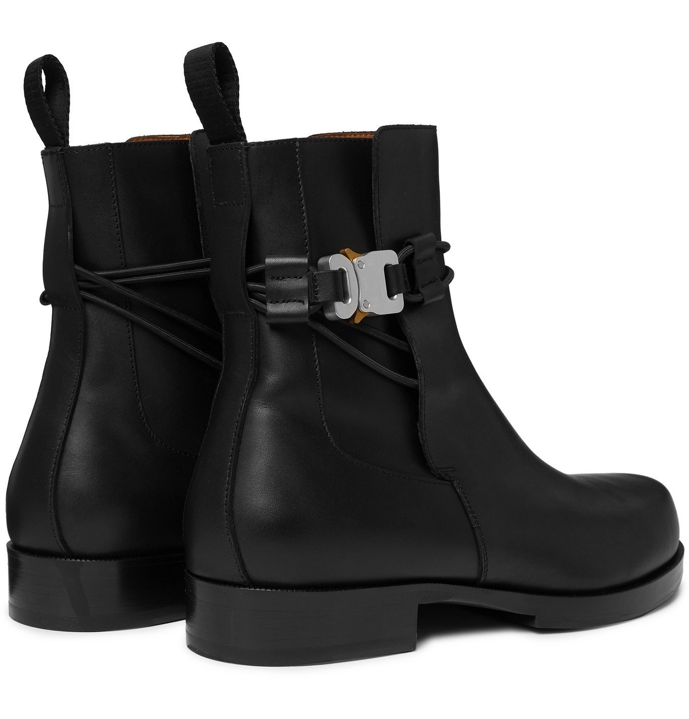 1017 ALYX 9SM - Buckled Leather Chelsea Boots - Black 1017 ALYX 9SM