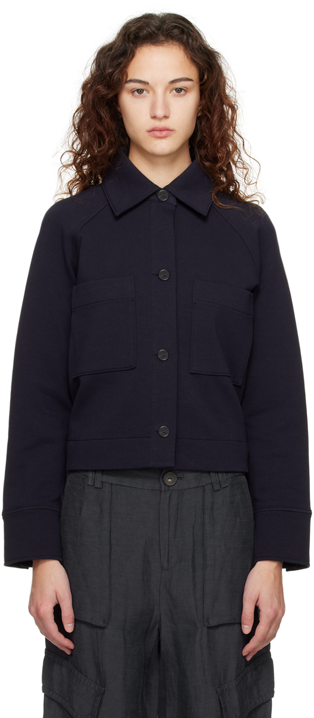 Vince Navy Pocket Jacket Vince