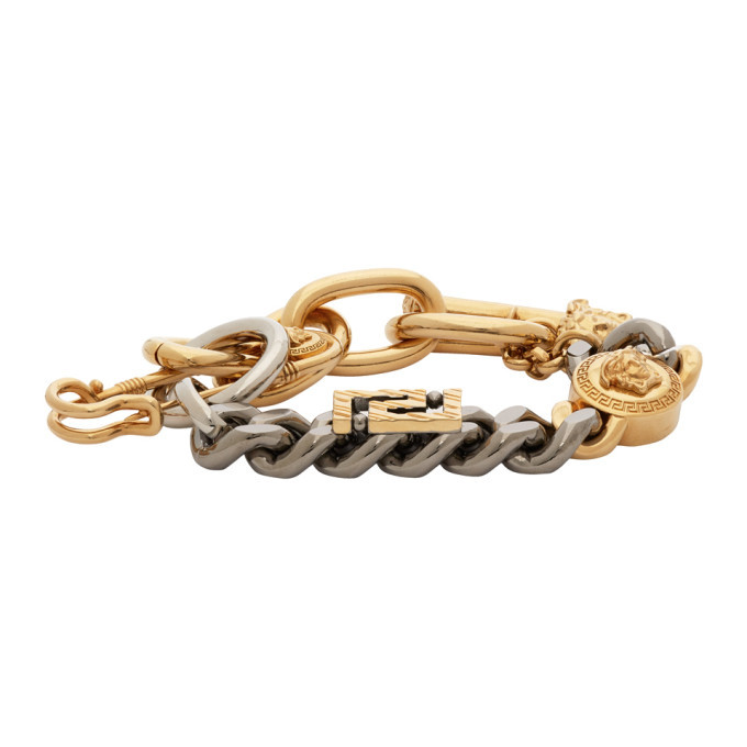 Versace Gold Charm Bracelet Versace