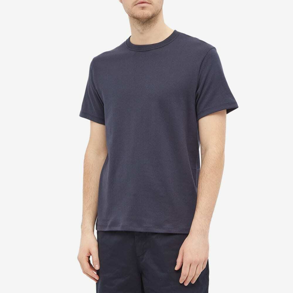 Nanamica Men's Loopwheel Coolmax T-Shirt In Navy Nanamica