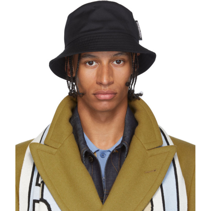 burberry black bucket hat