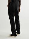 Rick Owens - Berlin Slim-Fit Tapered Cotton-Jersey Drawstring Trousers - Black