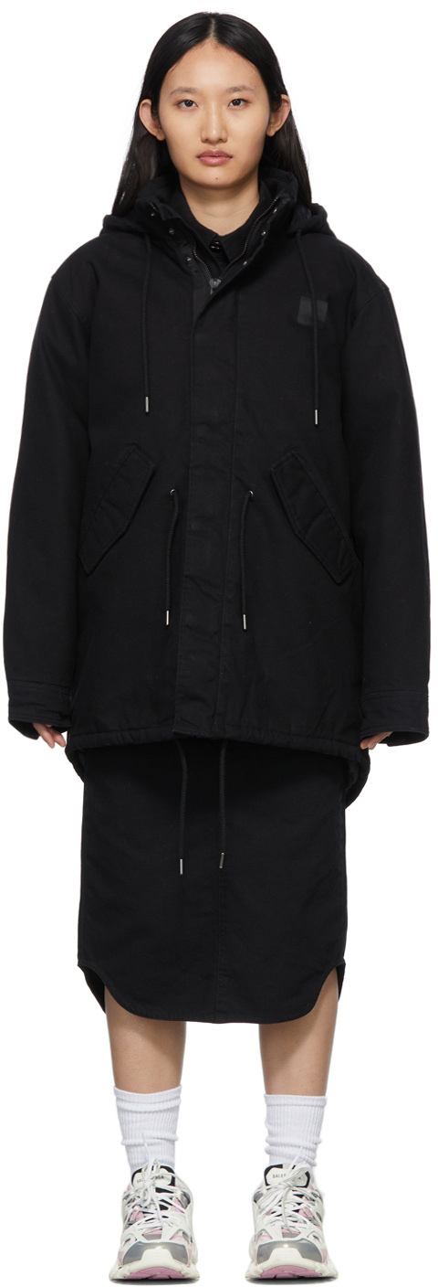 WARDROBE.NYC Black Carhartt Edition WIP Parka WARDROBE.NYC