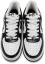 BAPE White & Black STA Low Sneakers