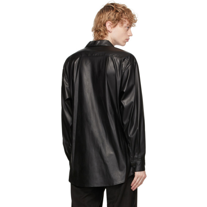 Sasquatchfabrix. Black Faux-Leather 