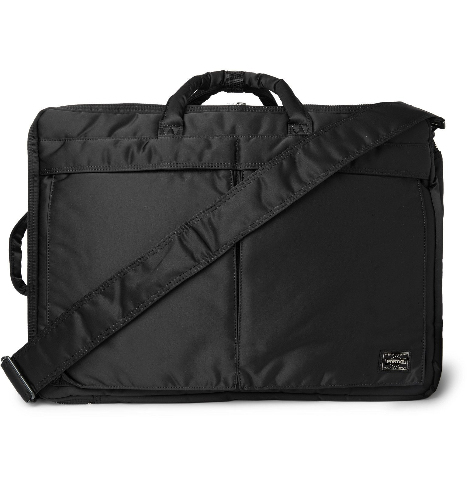 Porter-Yoshida & Co - Tanker 3Way Nylon Briefcase - Black Porter