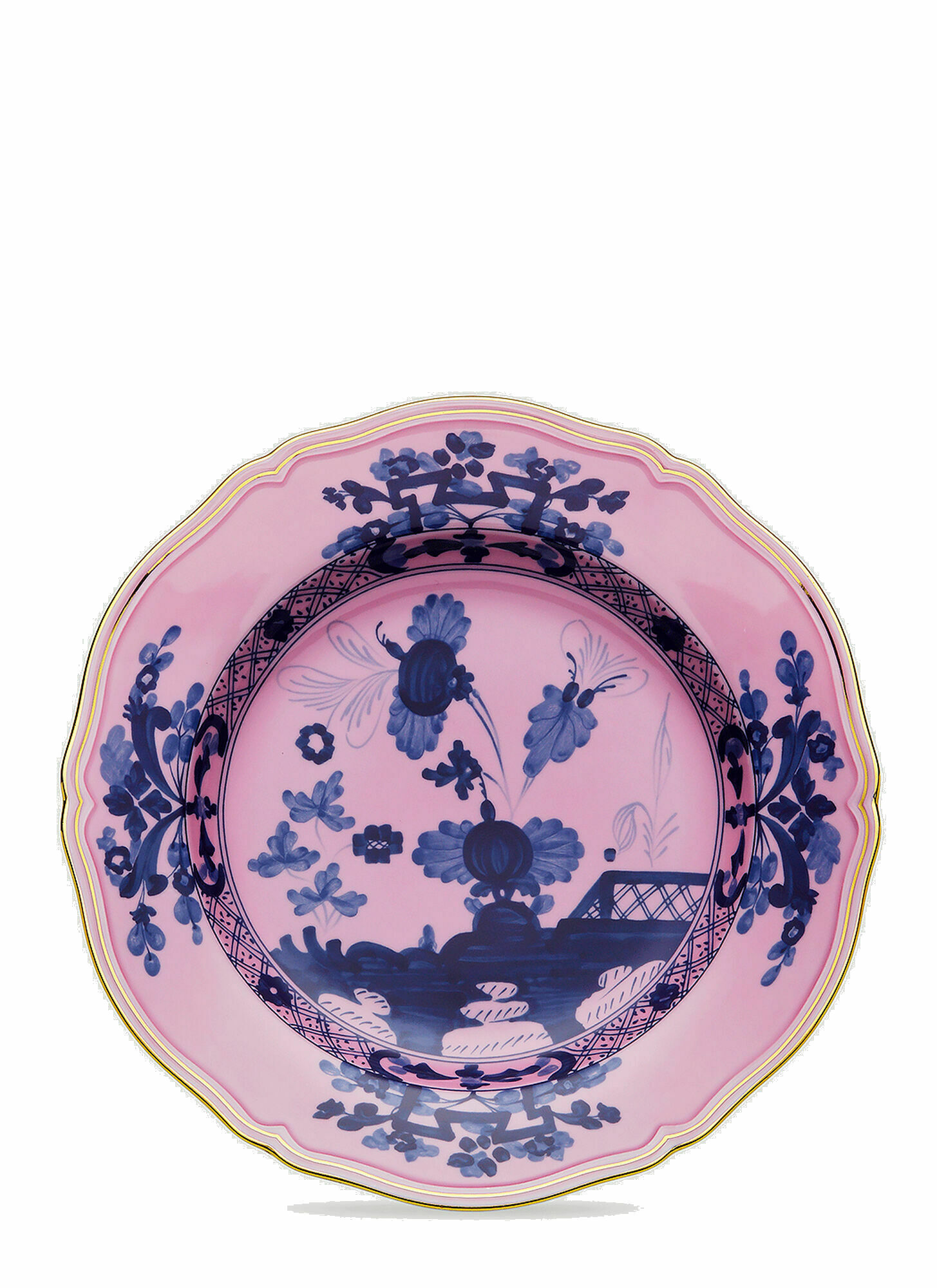 Photo: Set of Two Oriente Italiano Charger Plate in Pink