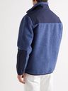 Polo Ralph Lauren - Panelled Faux Shearling and Shell Jacket - Blue