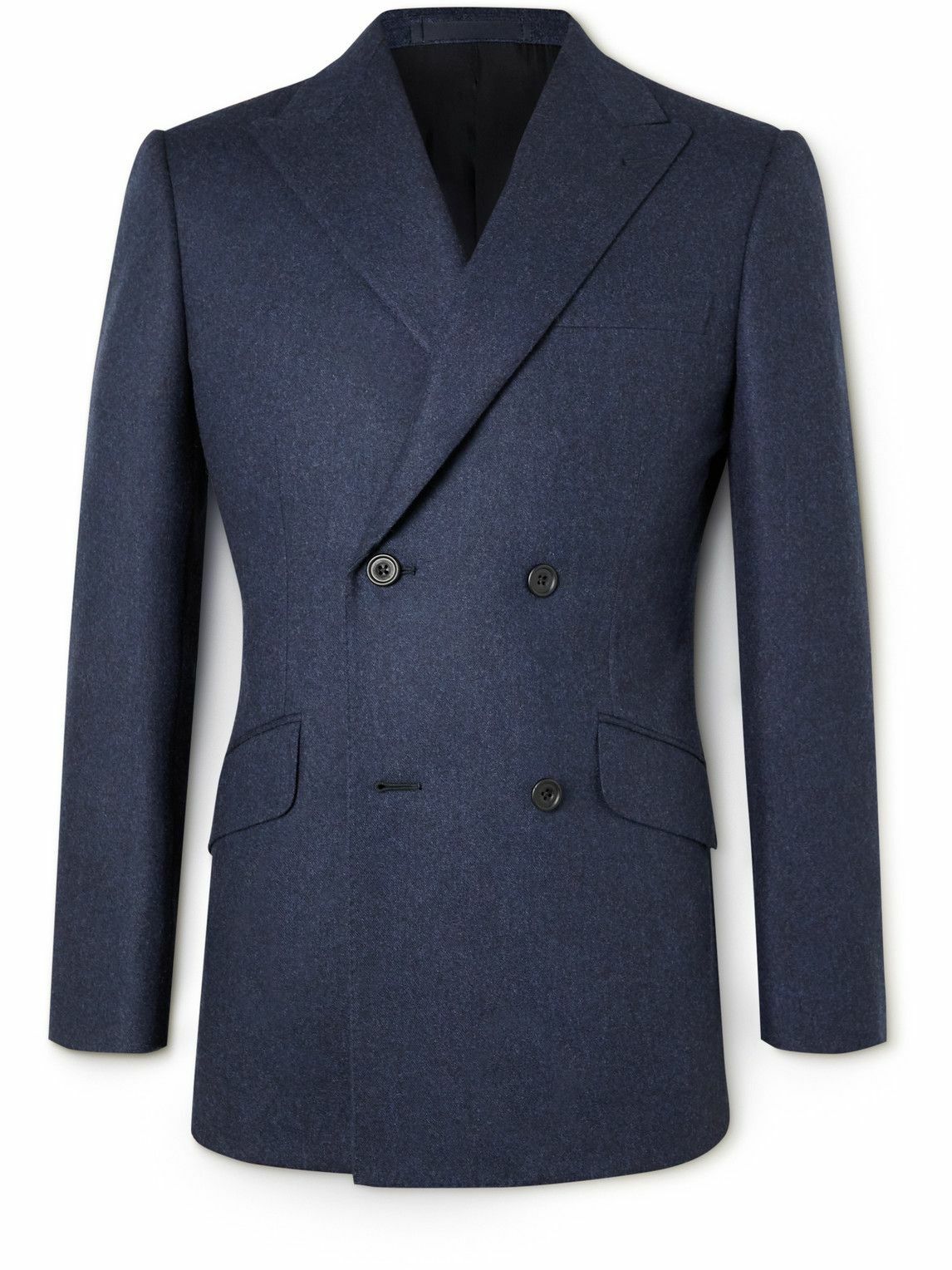 Kingsman - Wool-Flannel Suit Jacket - Blue Kingsman