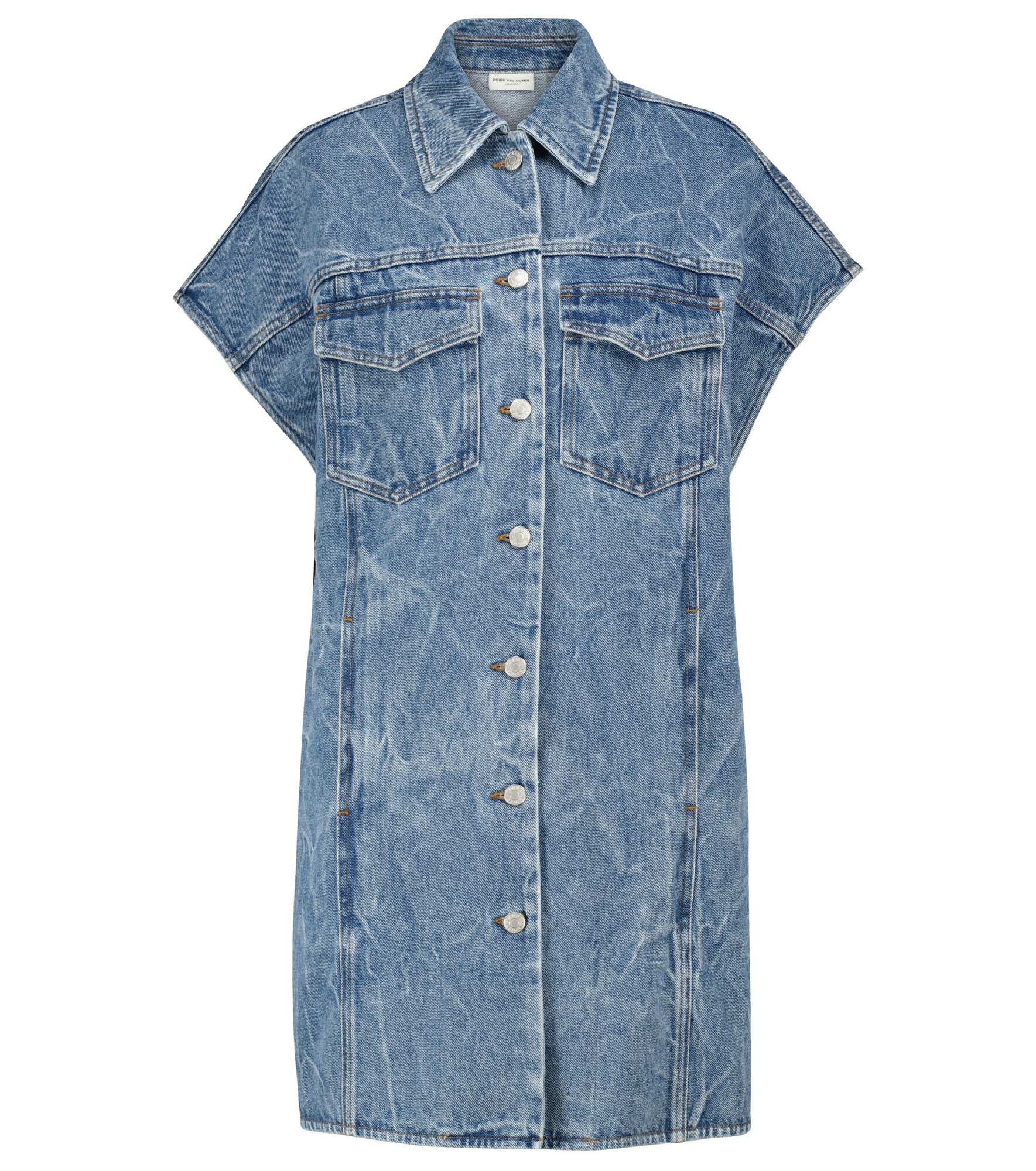 Dries Van Noten - Longline denim jacket Dries Van Noten