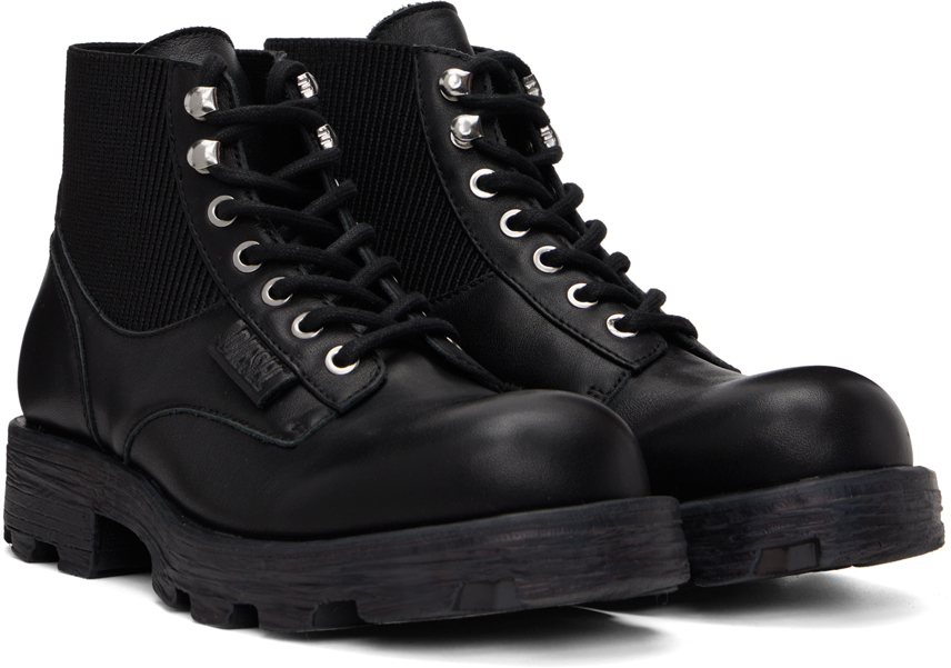 Diesel Black DHammer Boots Diesel
