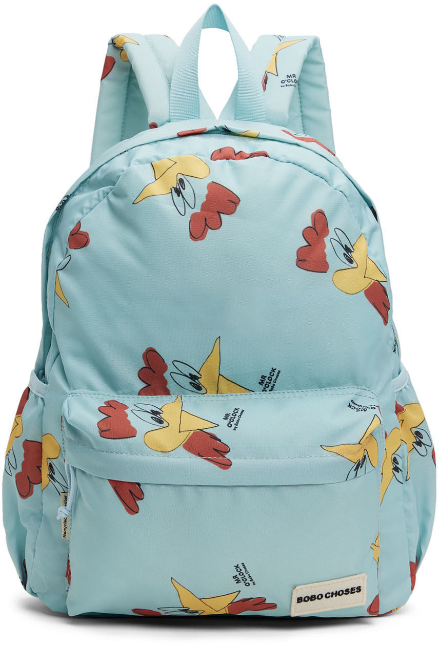 Bobo Choses Kids Blue Mr O'Clock Backpack Bobo Choses