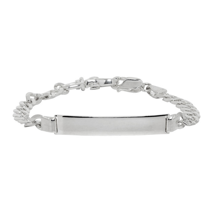 Martine Ali Silver ID Bracelet Martine Ali